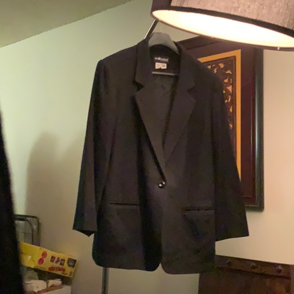 Blue Wool Blazer